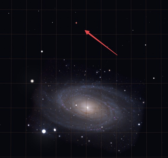 Quasar in der Nähe von M81