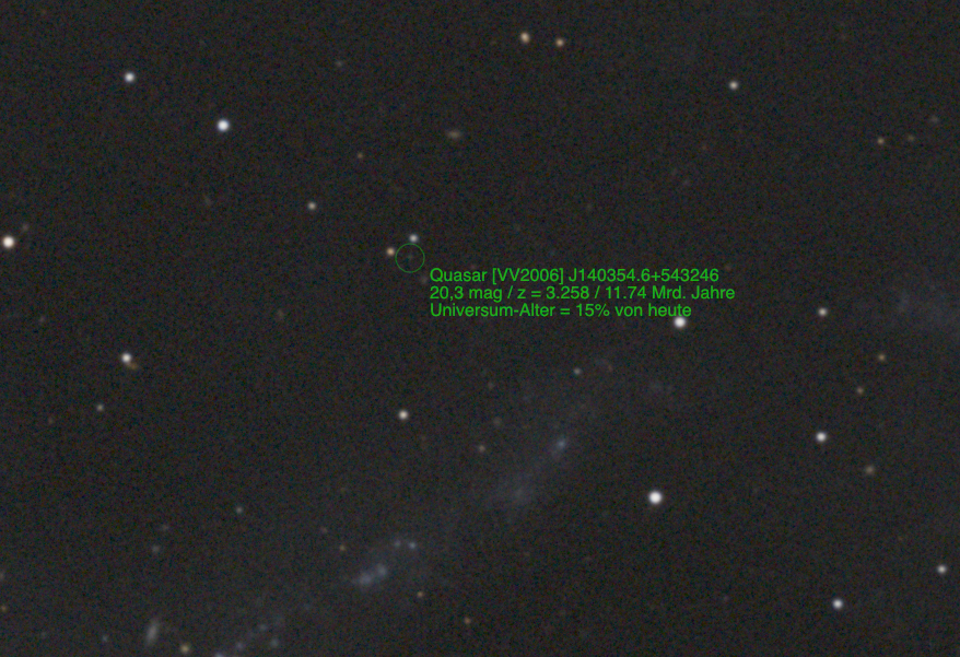 Quasar in M101