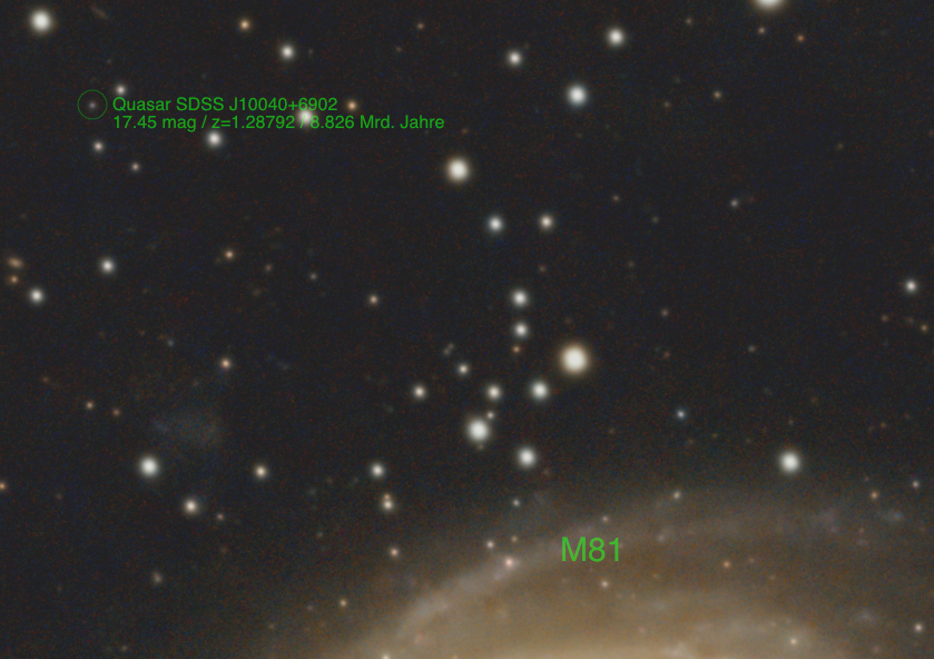 Quasar SDSS J10040+6902