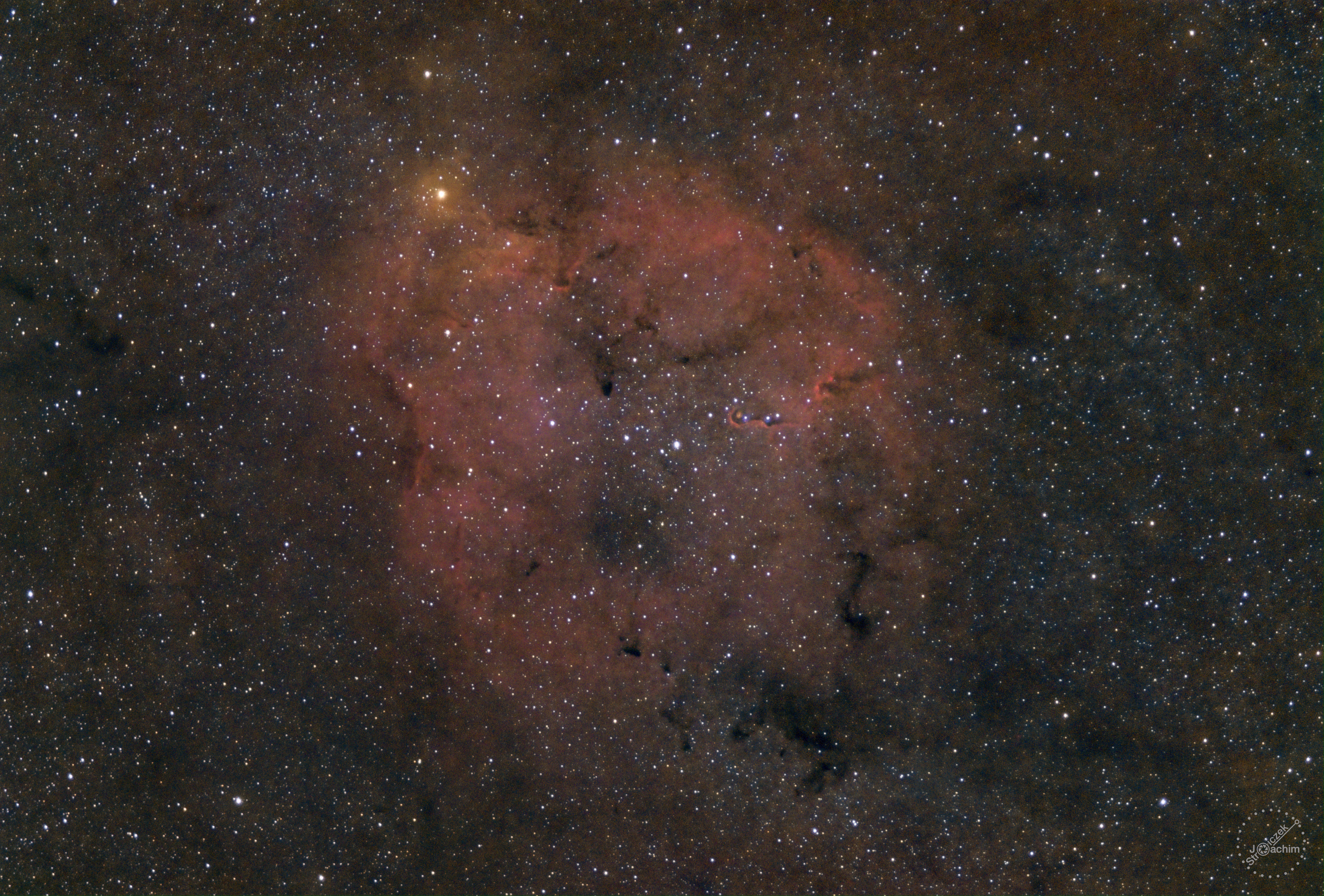 IC 1396 | 27-28.5.2023 | ASI183 | Canon 70-200 @ 135mm |  115x180s (6 Std.)