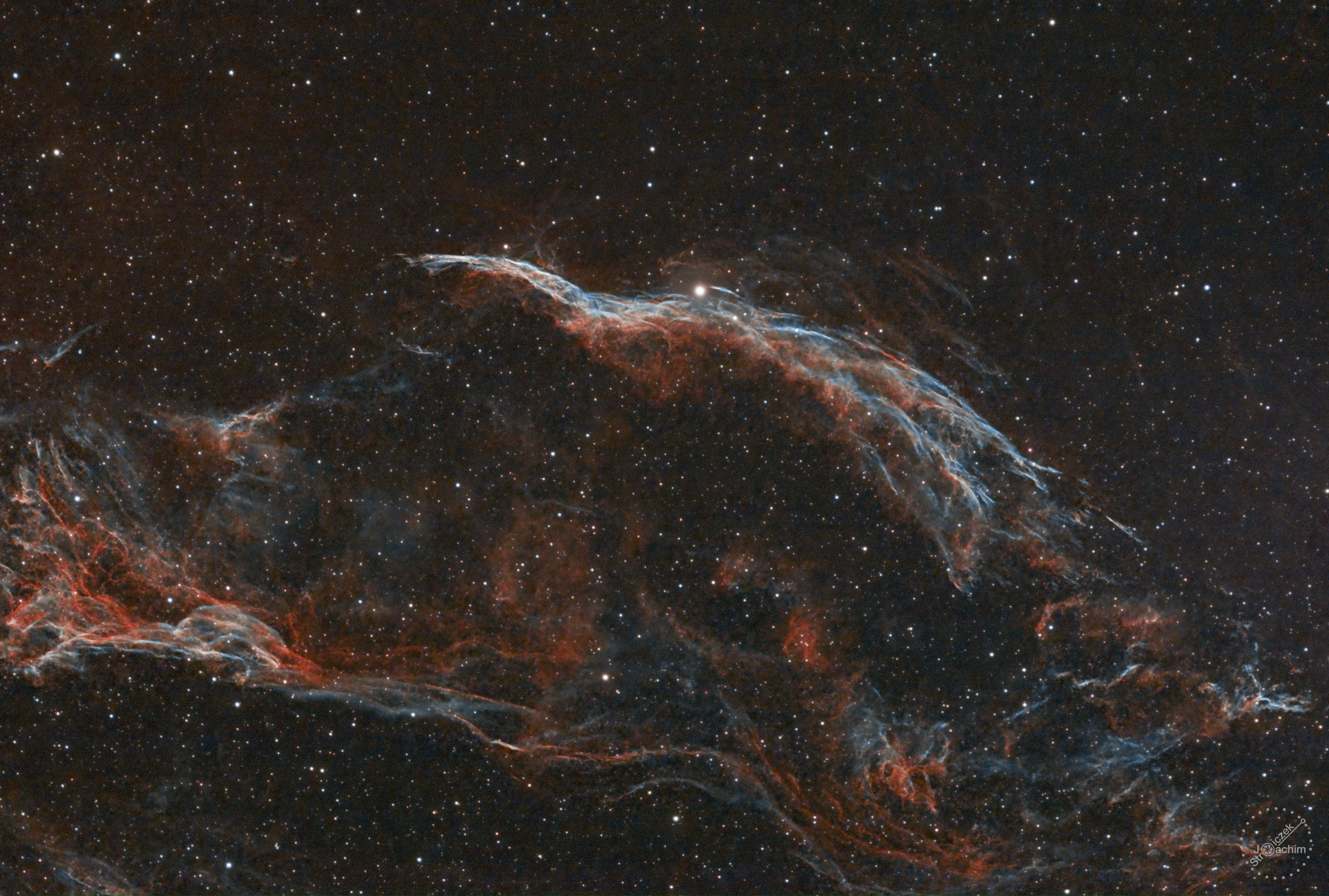 Cirrus-Nebel | 17.7.2022 | ASI183 | Sharpstar 76 | 38x300s (3 Std.)