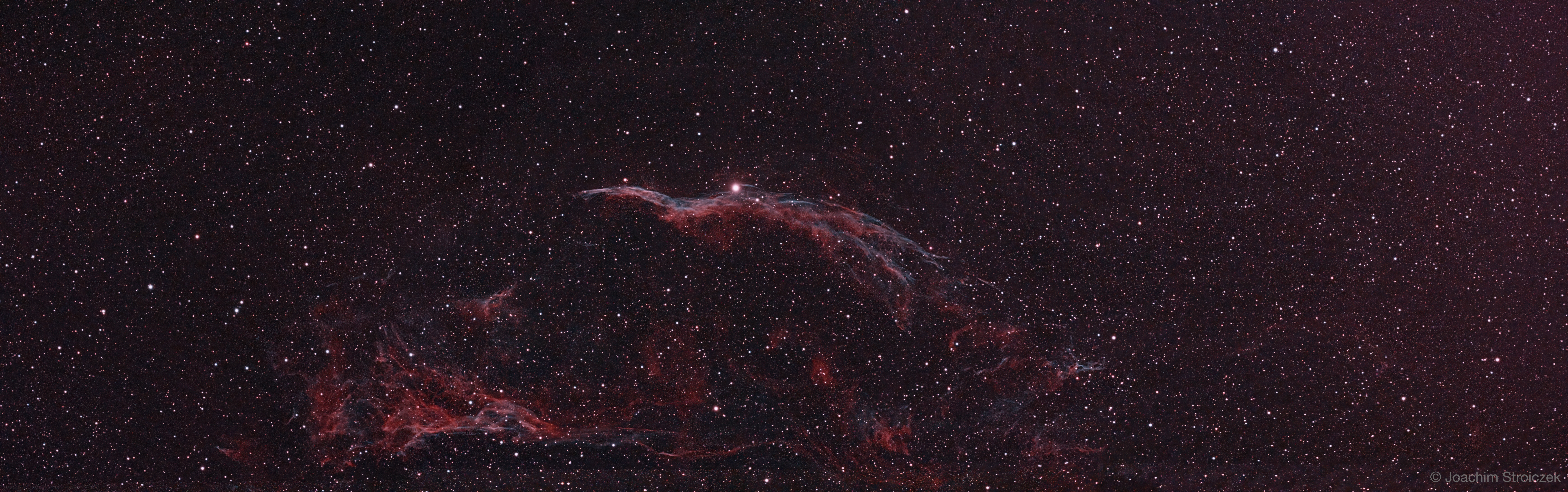 Cirrus-Nebel (Mosaik, 3 Bilder) | 23.7.2021 | ASI183 | Sharpstar 76 | 8x300s
