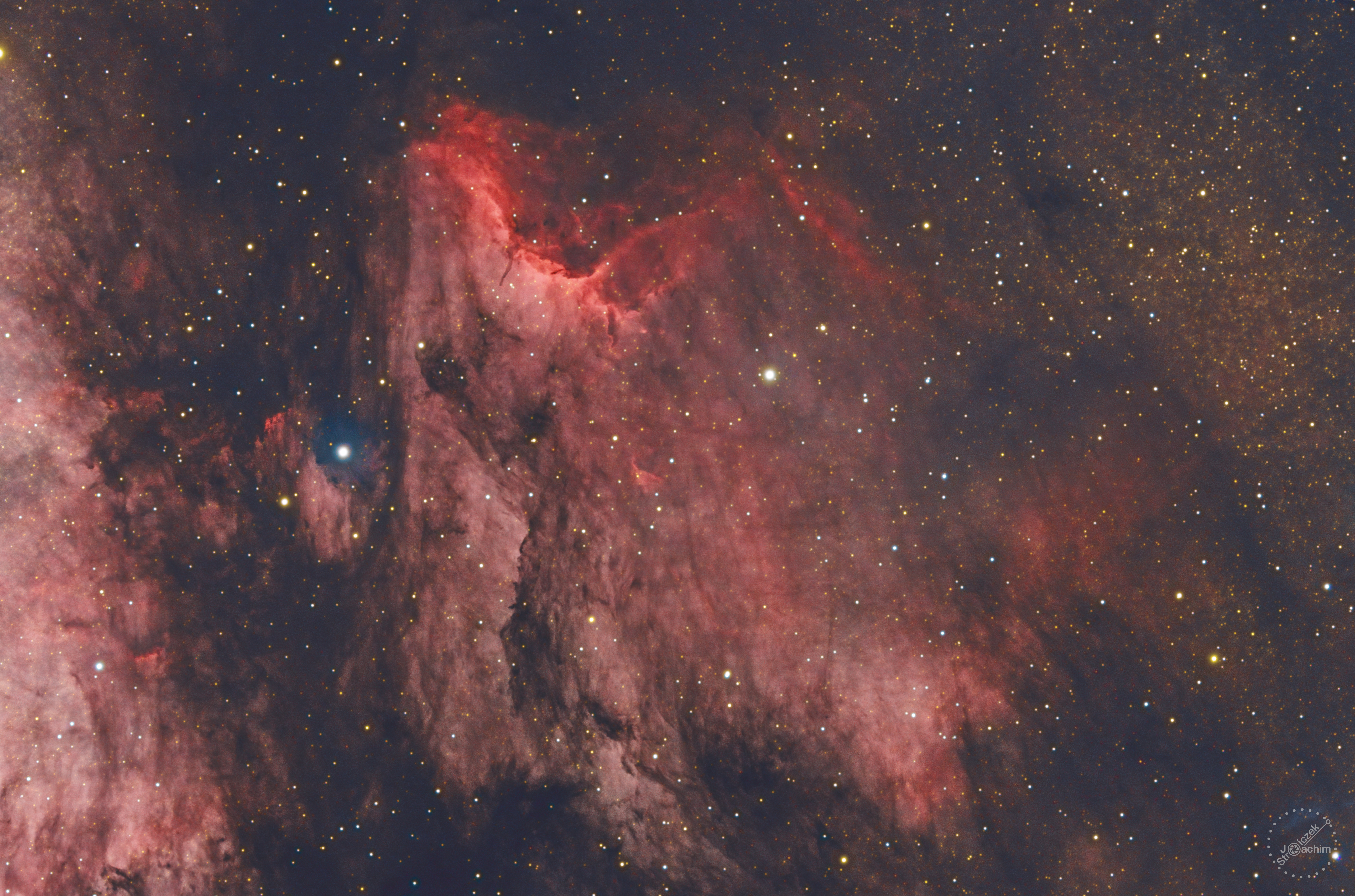 IC 5070 - Pelikan-Nebel | 24.8.-1.9.2022 | ASI183 | Sharpstar 76 | 62x180s RGB + 51x300s (7 Std.)