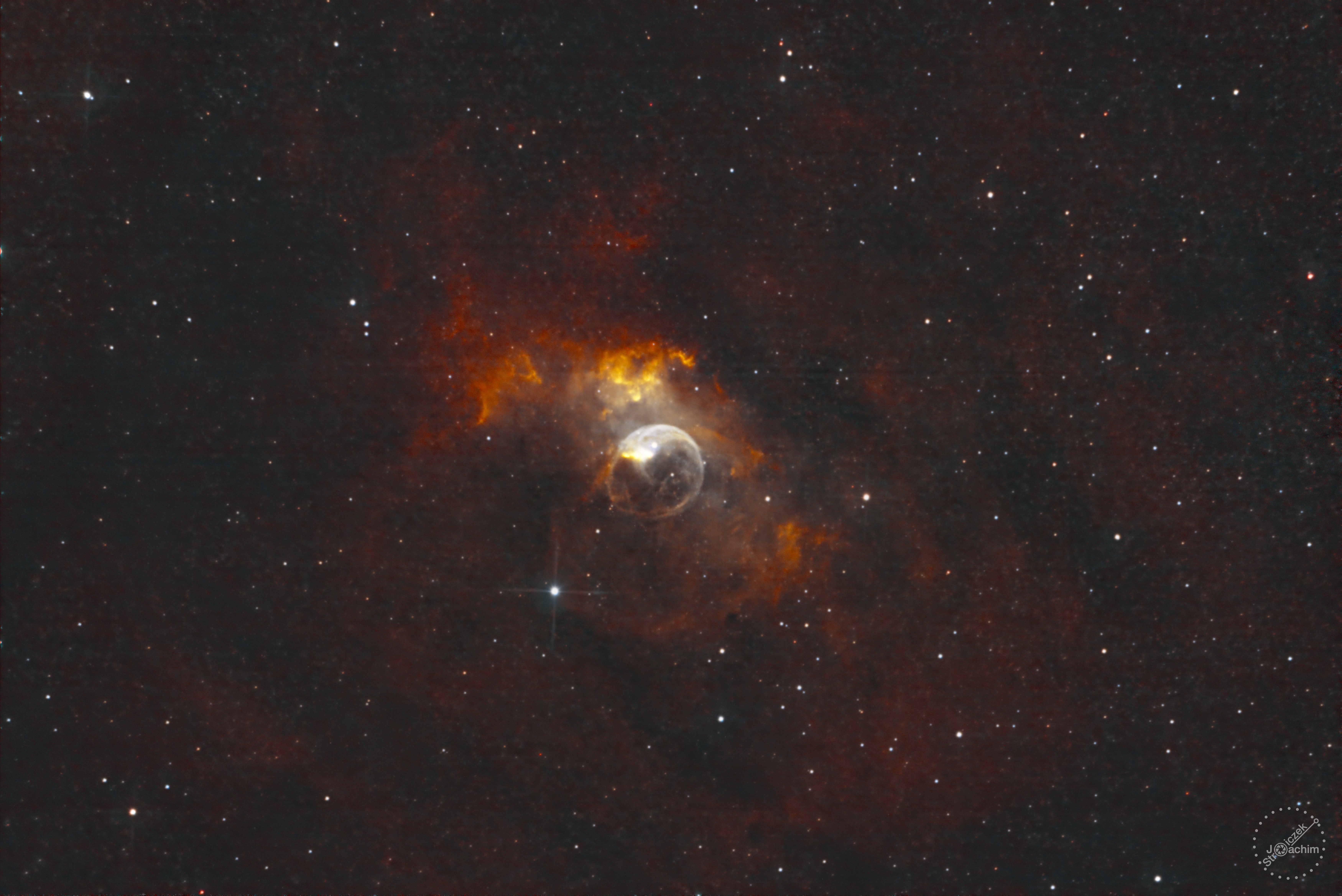 NGC 7635 Blasen-Nebel | 31.8.2021 | ASI183 | Celestron C8N | 25x300s