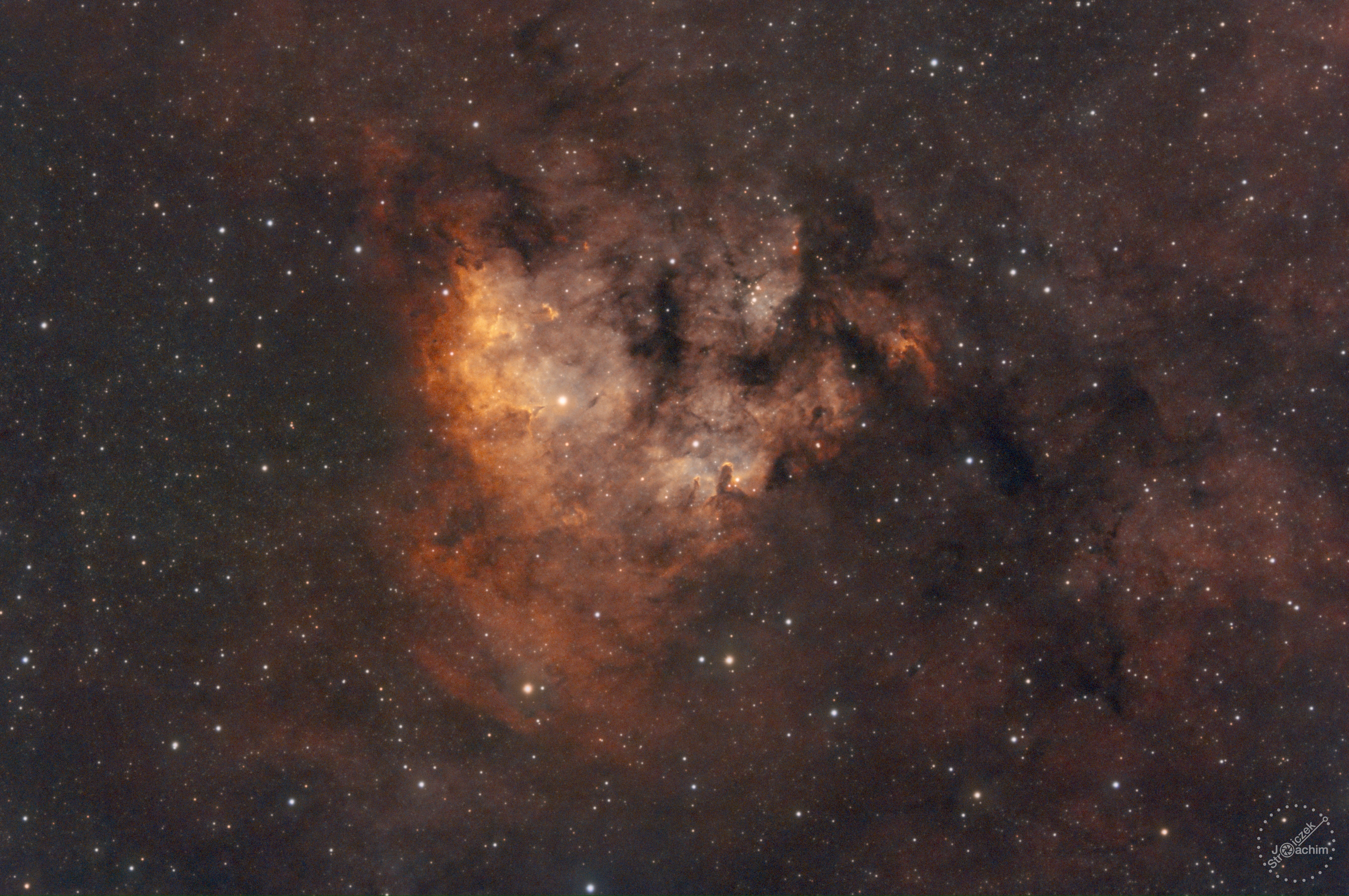 NGC 7822 | 3.10.2022 | ASI183 | Sharpstar 76 |  100x300s Dual-Narrow-Band + 16x180s RGB (9 Std.)