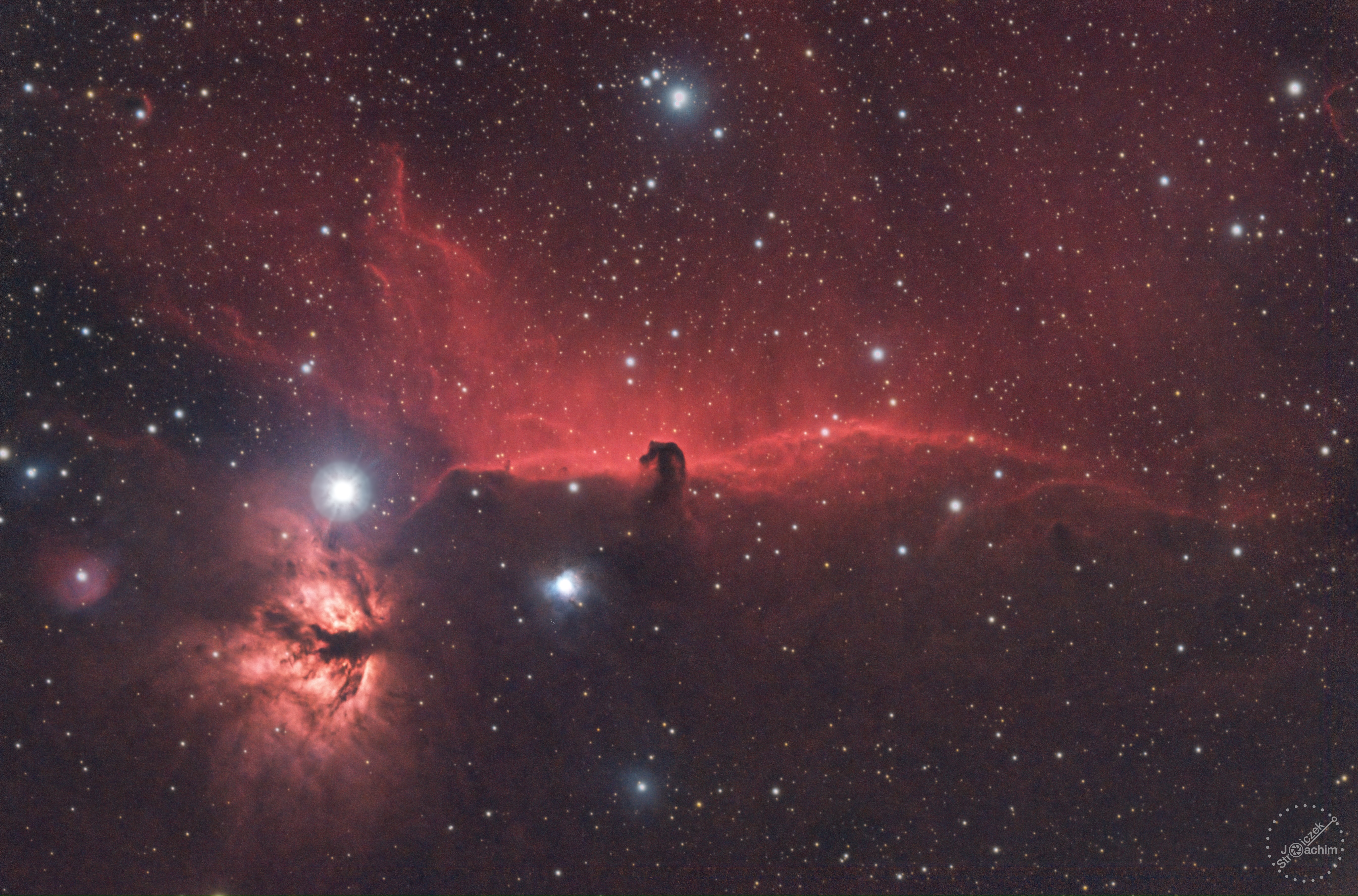 IC 434 | 15.12.2022 | ASI183 | Sharpstar 76 |  15x180s RGB,  18x300s + 13*600s dual-narrow (4 Std.)