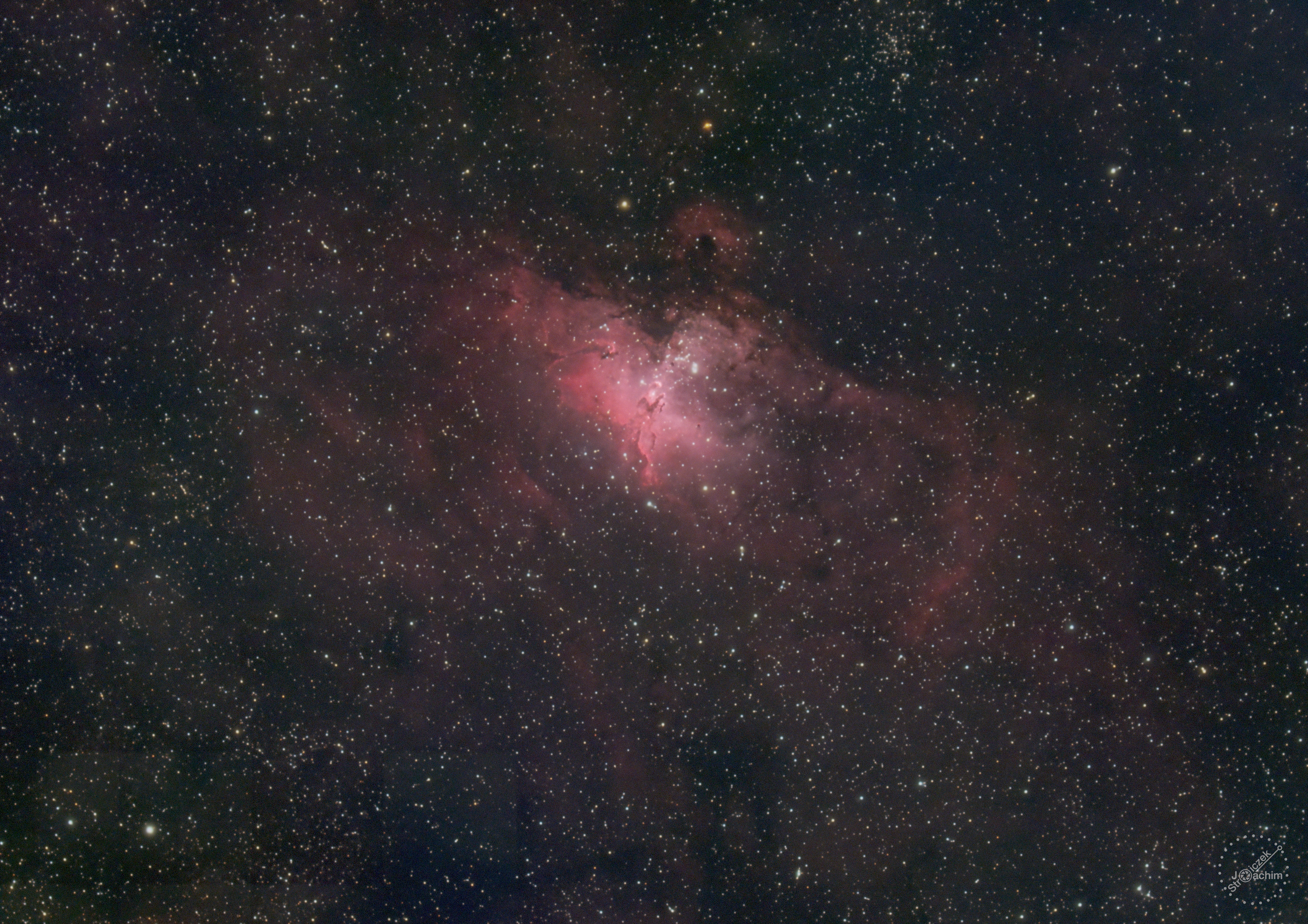 M 16 Adler-Nebel | 4.6.2022 | ASI183 | Sharpstar 76 | 29x180s (1,5 Std.)