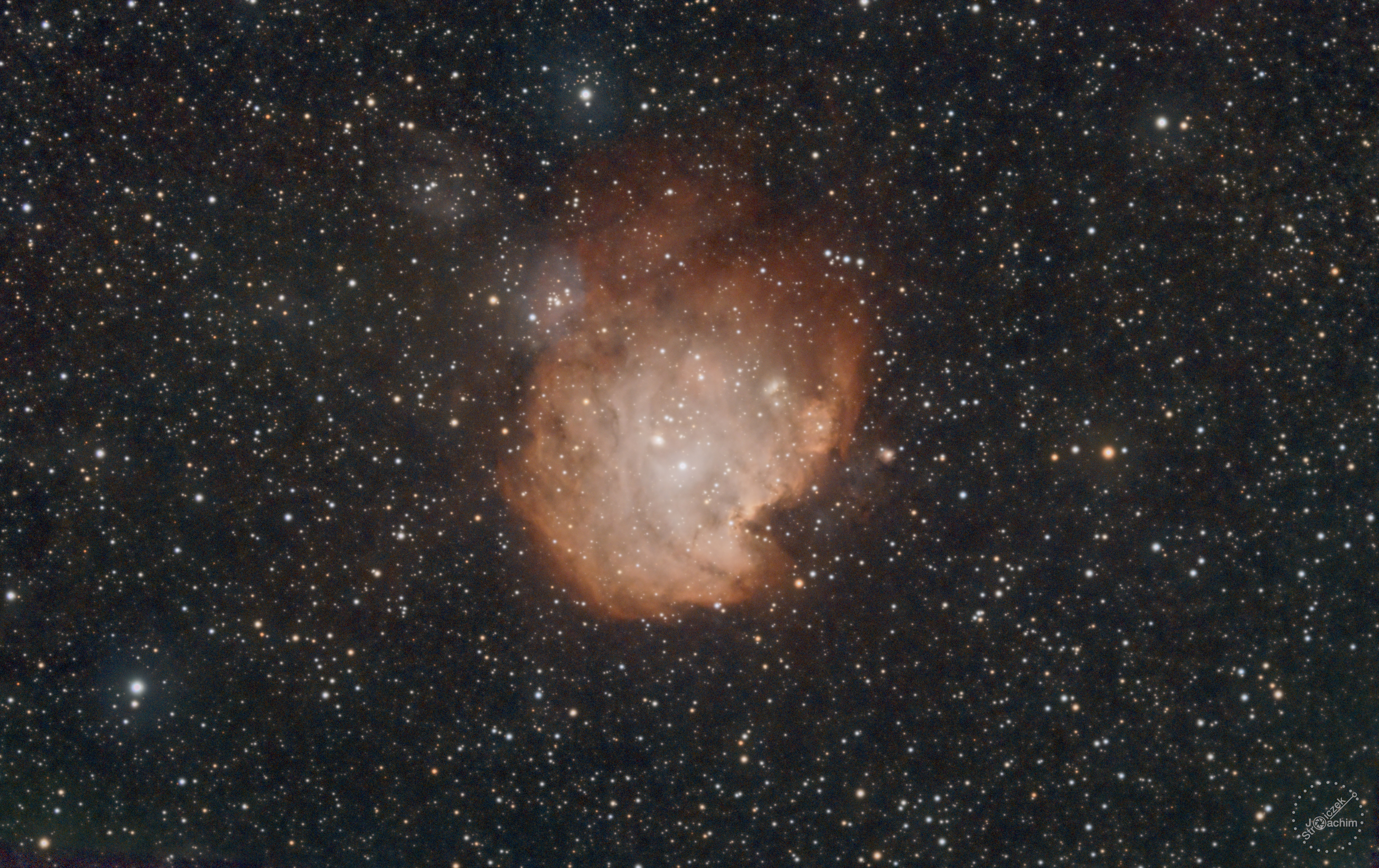 NGC 2175 Affenkopfnebel | 14.2.2023 | ASI183 | Sharpstar 76 |  81x180s + 31x600s Dual-Narrow (9,2 Std.)