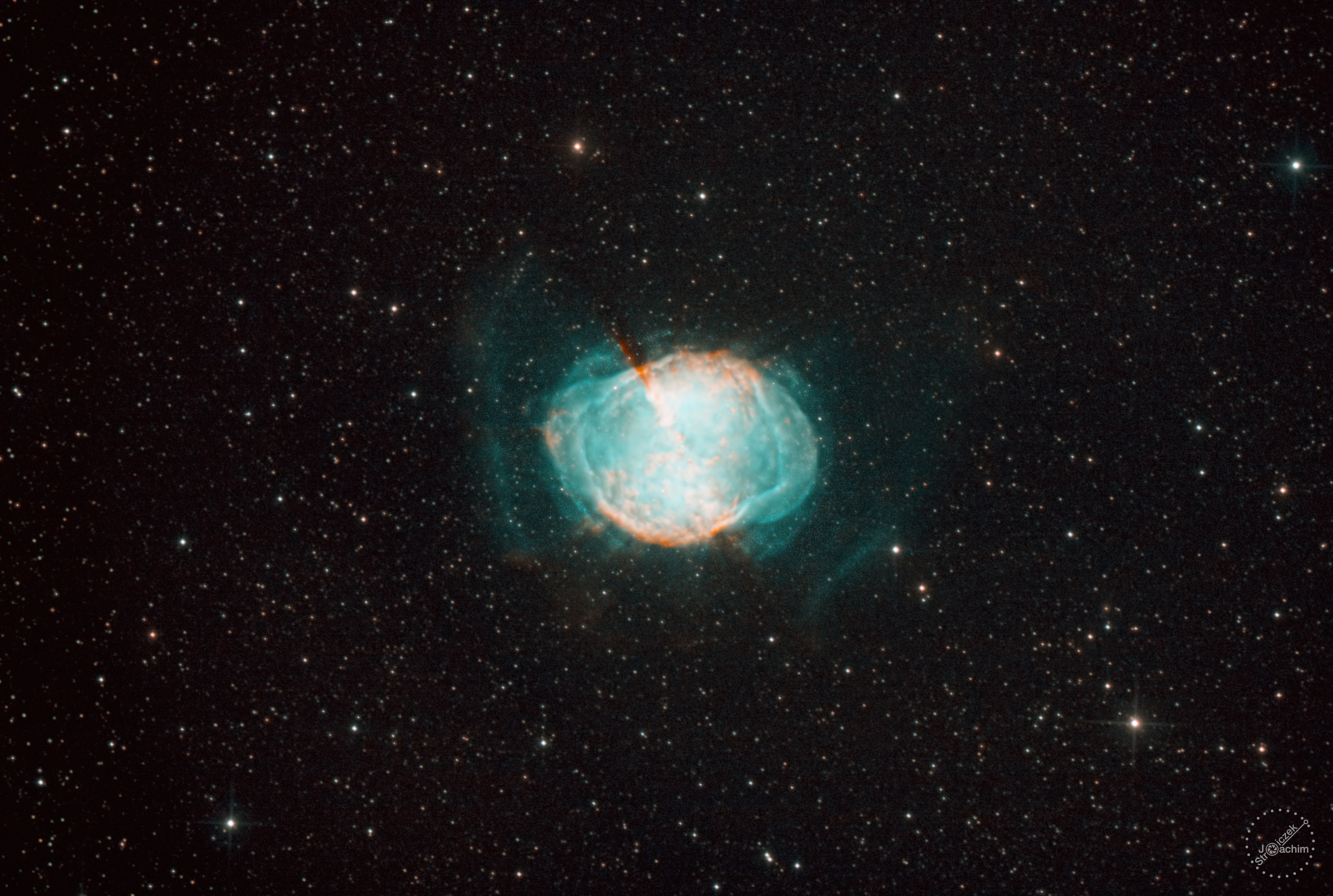 M 27 Hantel-Nebel | 14.7.2021 | ASI183 | Celestron C8N  | 35x300s