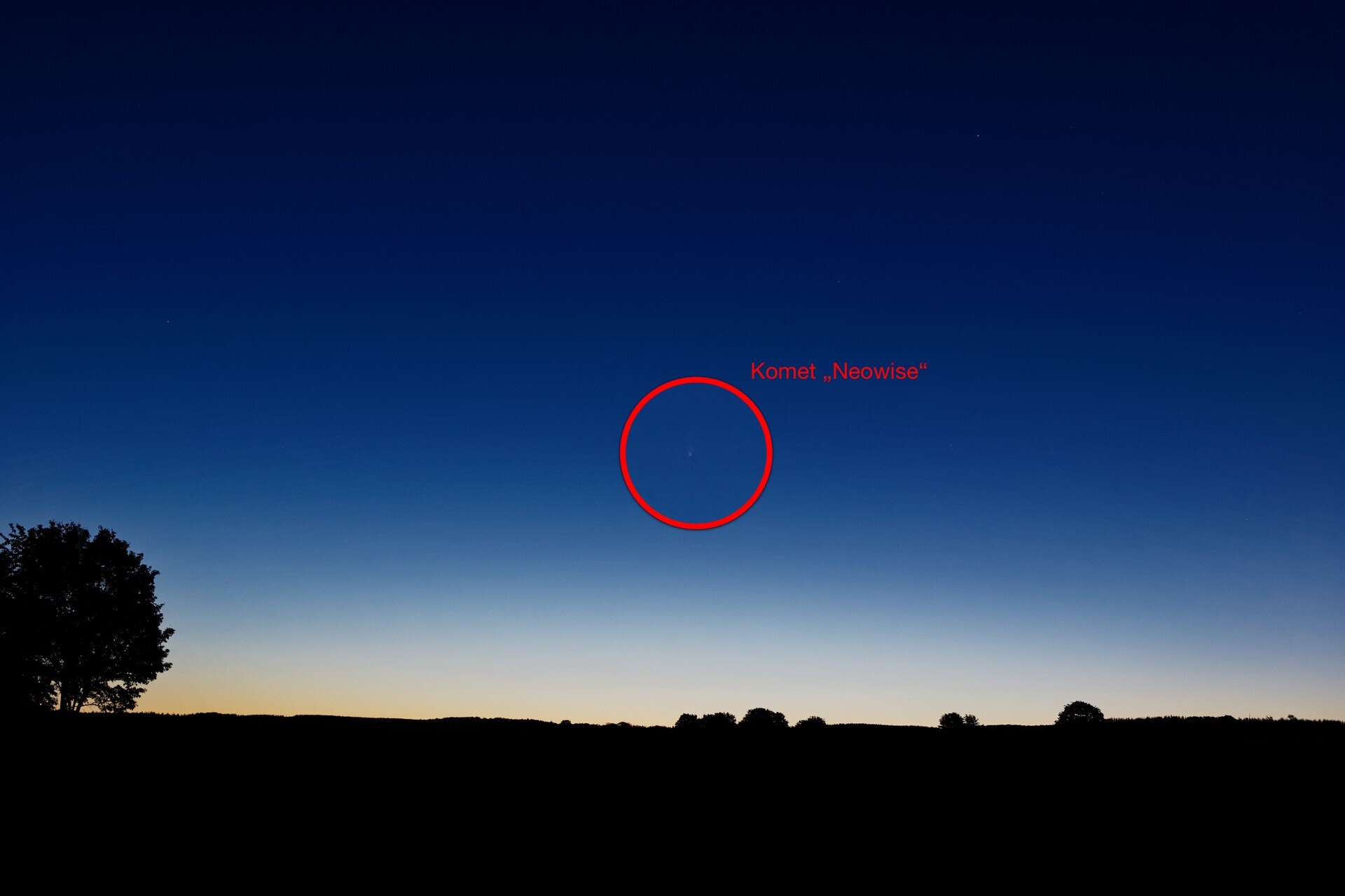 Komet Neowise 11.7.2020 4-00