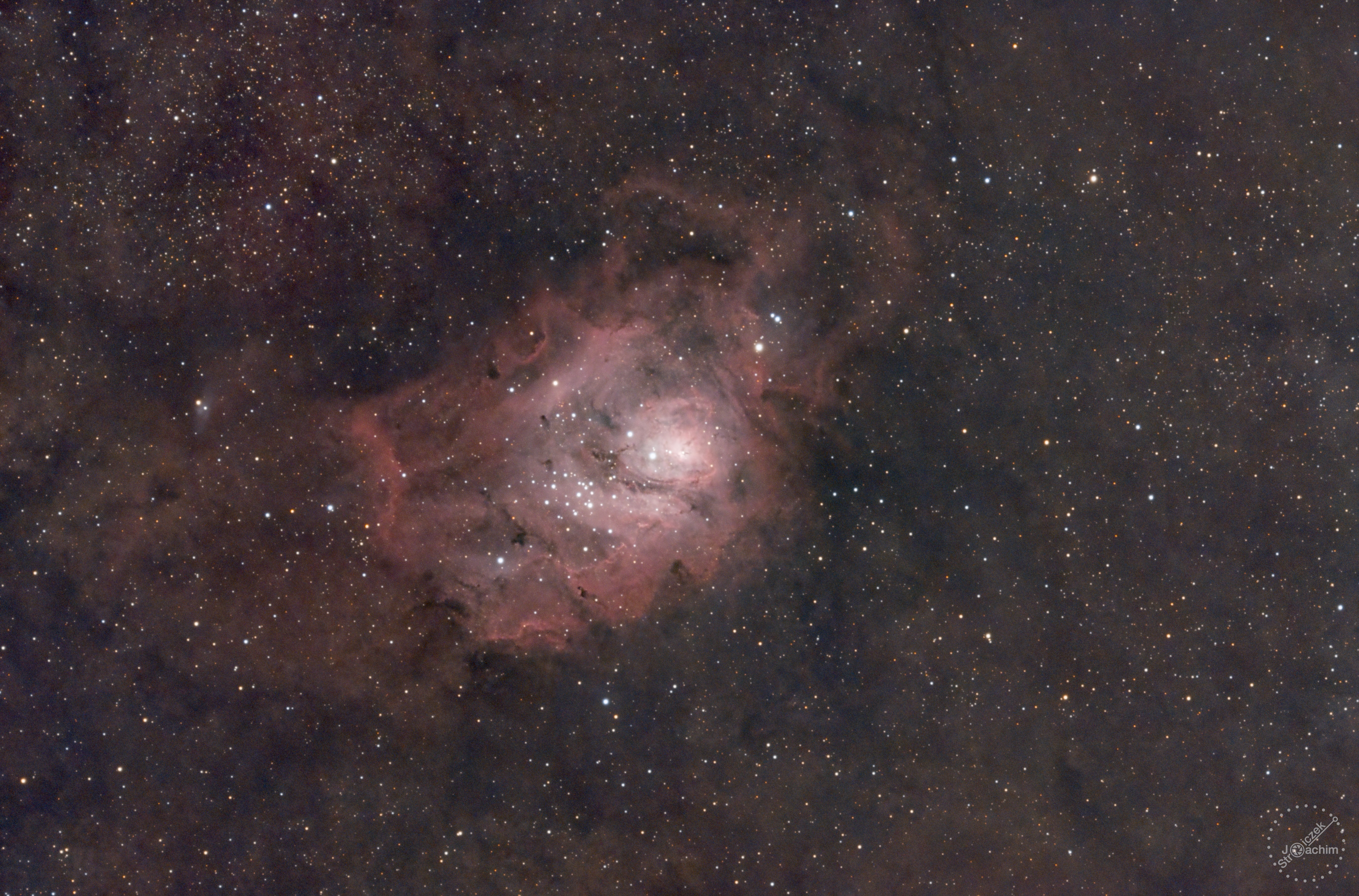 M 8 Lagunen-Nebel | 23.7.2022 | ASI183 | Sharpstar 76 | 20x180s (1 Std.)