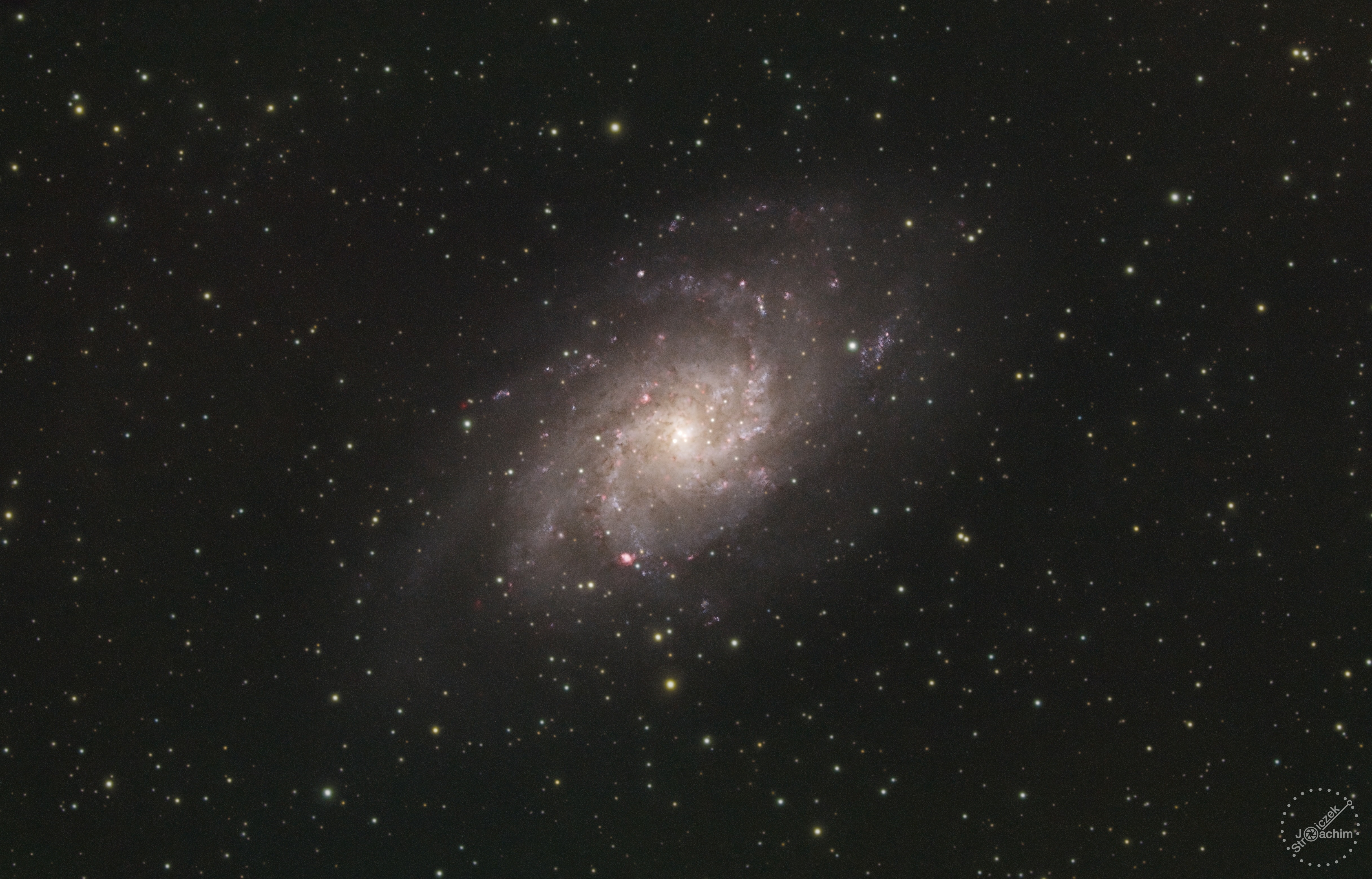 M 33 | 17.12.2022 | ASI183 | Sharpstar 76 |  73x180s + 43*300s RGB,  14x300s dual-narrow (8,4 Std.)